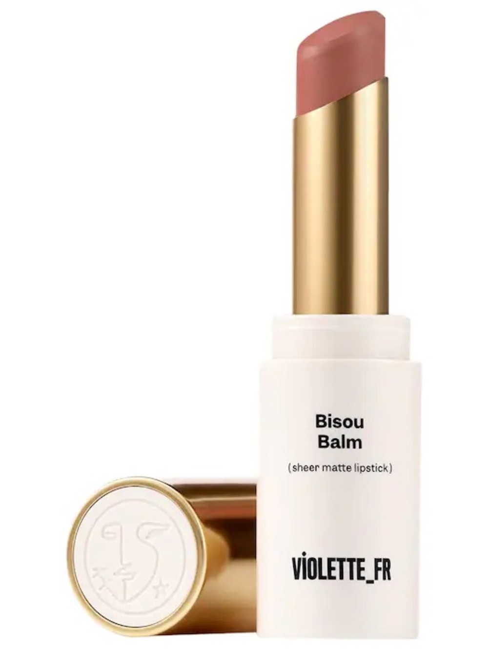 VIOLETTE_FR Bisou Balm Sheer Matte Lipstick Calisson